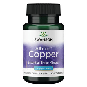 Albion Copper - Varis - 2 mg - N300 - Swanson - Vaistine1.lt