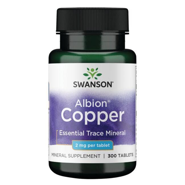 Albion Copper - Varis - 2 mg - N300 - Swanson - Vaistine1.lt