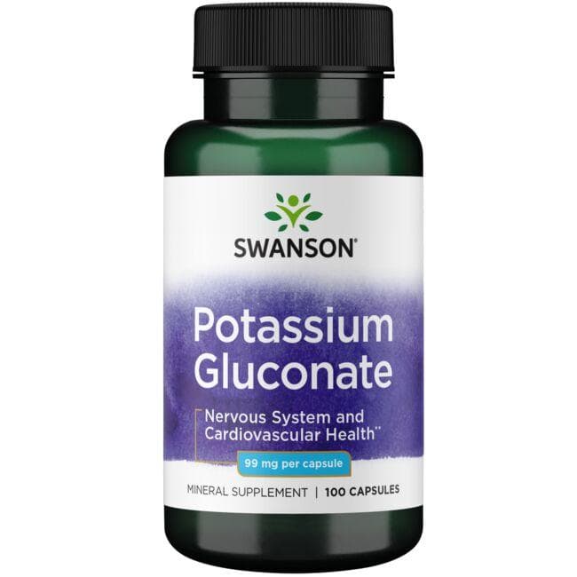 Potassium Gluconate - Kalio gliukonatas - 99 mg - N100 - Swanson