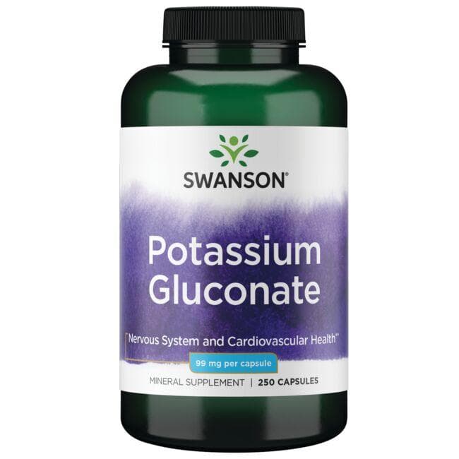 Potassium Gluconate - Kalio gliukonatas - 99 mg - N250 - Swanson - Vaistine1.lt