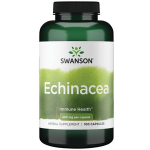 Echinacea - Ežiuolė - 400 mg - N100 - Swanson - Vaistine1.lt