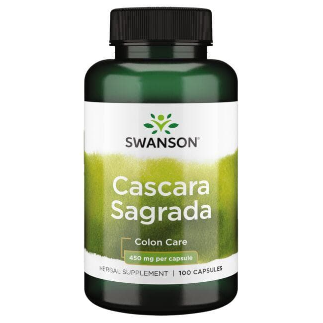 Cascara Sagrada - 450 mg - N100 - Swanson