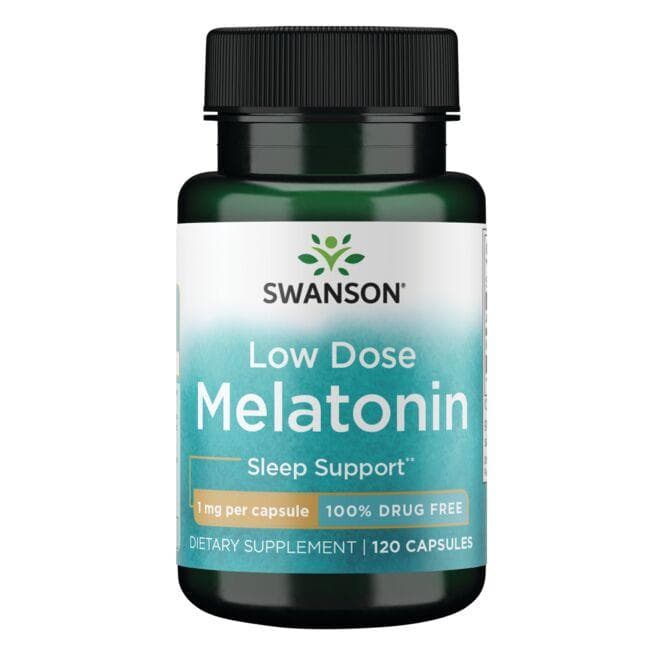 Low Dose Melatonin - 1 mg - N120 - Swanson