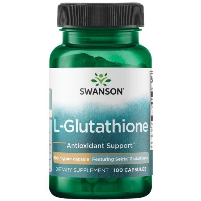 L-Glutathione - Featuring Setria Glutathione - 100 mg - N100 - Swanson