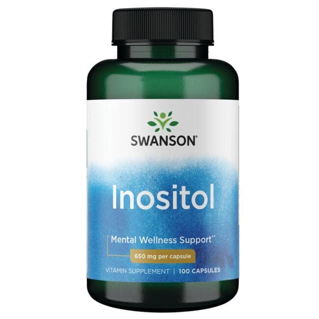 Inositol - Inozitolis - 650 mg - N100 - Swanson