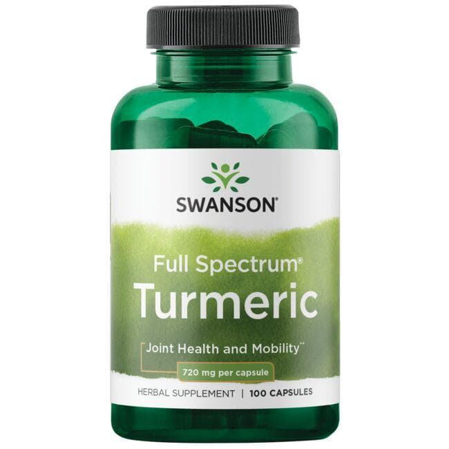 Turmeric Full Spectrum - Ciberžolė - 720 mg - N100 - Swanson