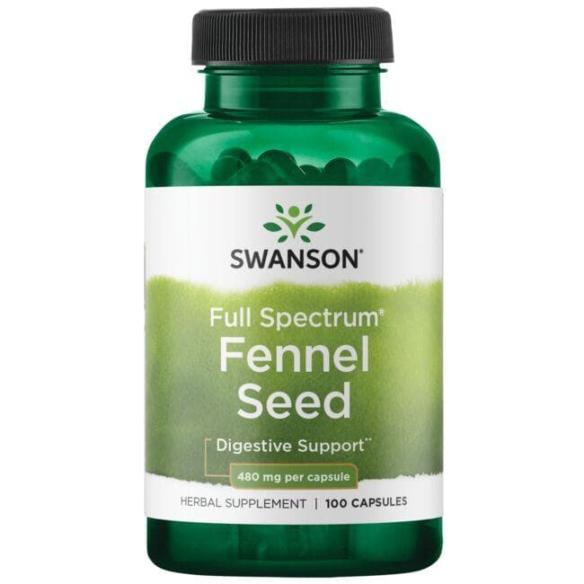 Fennel Seed - Pankolio sėklos - 480 mg - N100 -Swanson