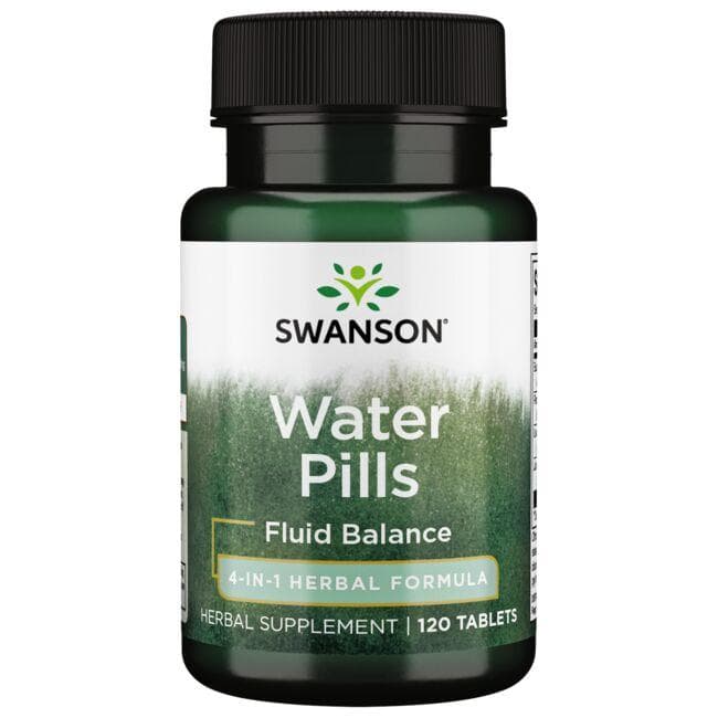 Water Pills - Skysčių balansui - N120 - Vandens piliulės - Swanson - Vaistine1.lt