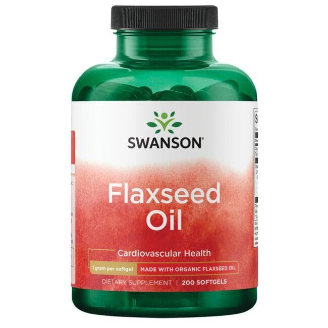 Flaxseed Oil - Linų sėmenų aliejus - N200 - Swanson