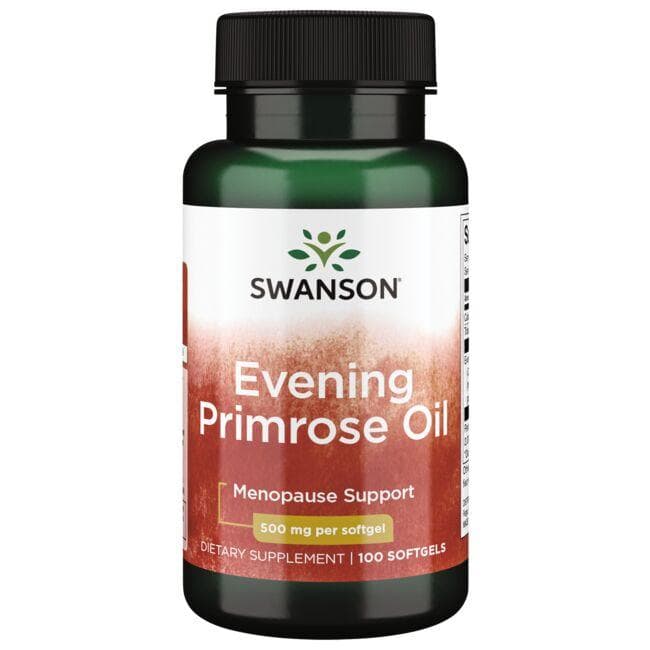 Evening Primrose Oil - Nakvišų aliejus - 500 mg - N100 - Swanson