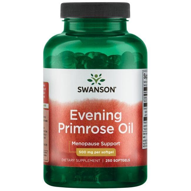 Evening Primrose Oil - Nakvišų aliejus - 500 mg - N250 - Swanson