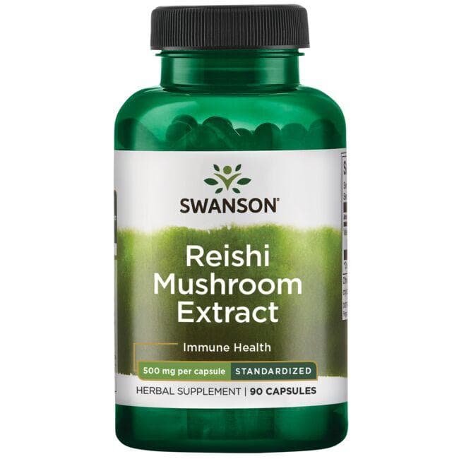 Reishi Mushroom Extract - 500 mg - N90 - Swanson