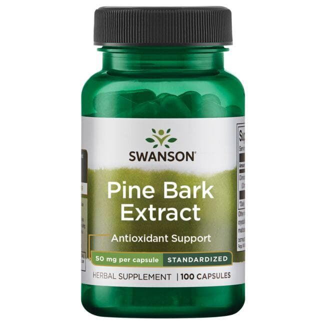 Pine Bark Extract - Pušies žievės ekstraktas - 50 mg - N100 - Swanson