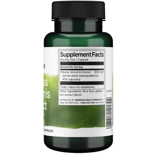 Tribulus Terrestris Extract - 500 mg - N60 - Swanson