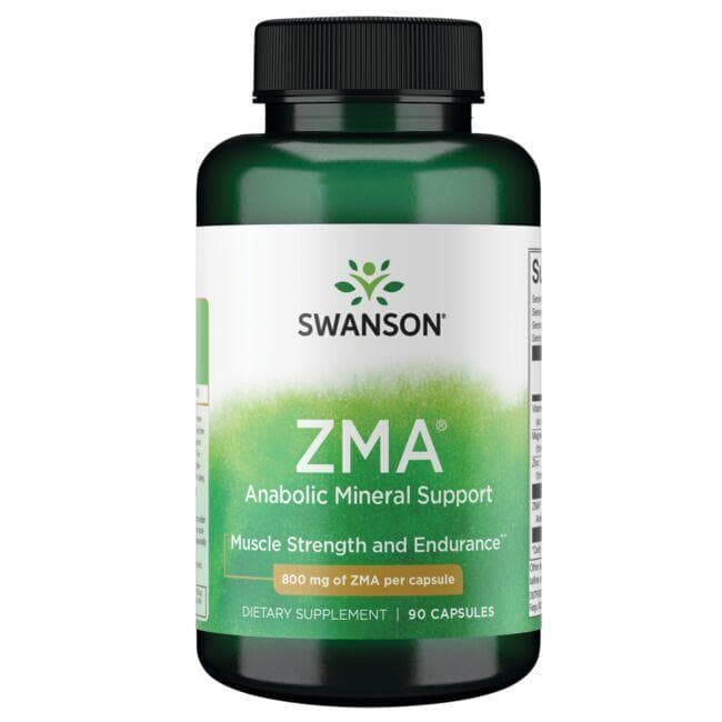 ZMA Anabolic Mineral Support - 800 mg - N90 - Steroidinis mineralų palaikymas - Swanson - Vaistine1.lt