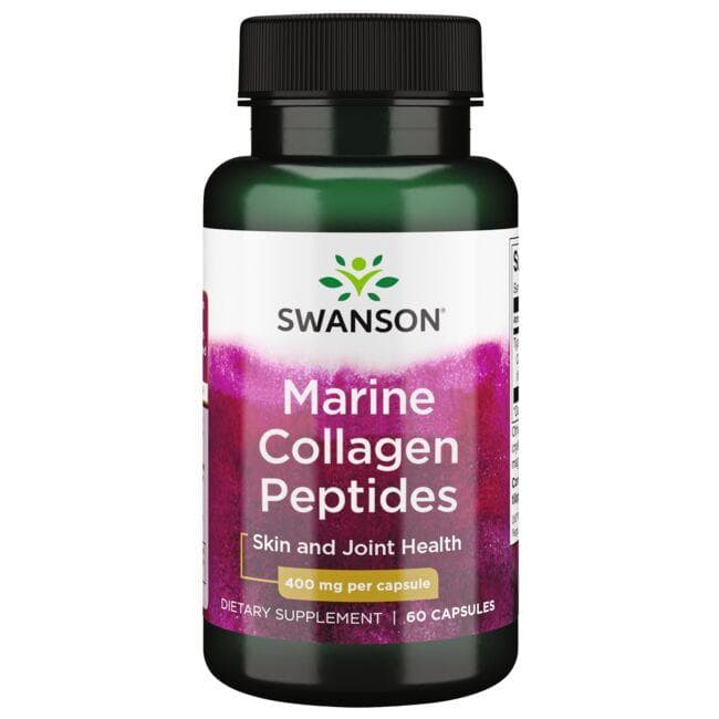 Marine Collagen Peptides - 400 mg - N60 - Swanson - Vaistine1.lt