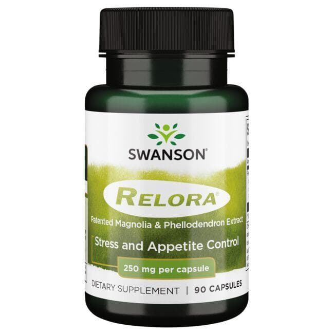 Relora - Streso ir apetito kontrolei - 250 mg - N90 - Swanson