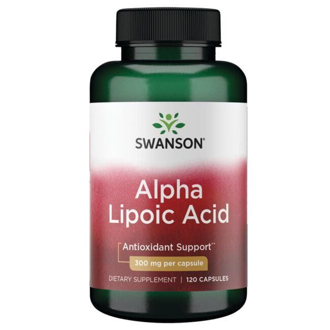 Alpha Lipoic Acid - Alfa lipoinė rūgštis - 300 mg - N120 - Swanson