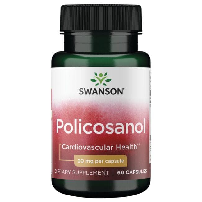 Policosanol - 20 mg - N60 - Polikozanolis - Swanson - Vaistine1.lt