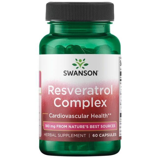 Resveratrol Complex - 180 mg - N60 - Swanson