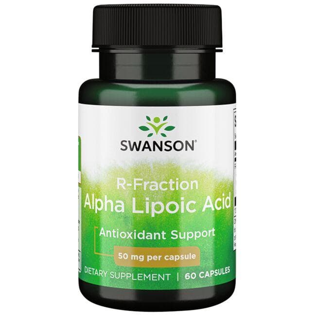 R-Fraction Alpha Lipoic Acid - Alfa lipoinė rūgštis - 50 mg - N60 - Swanson