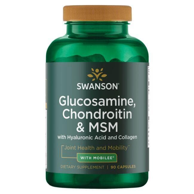 Glucosamine, Chondroitin & MSM - N90 - Swanson - Vaistine1.lt