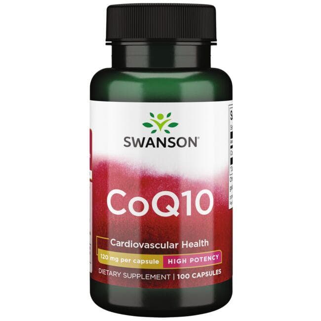 CoQ10 - High Potency - Kofermentas - 120 mg - N100 - Swanson