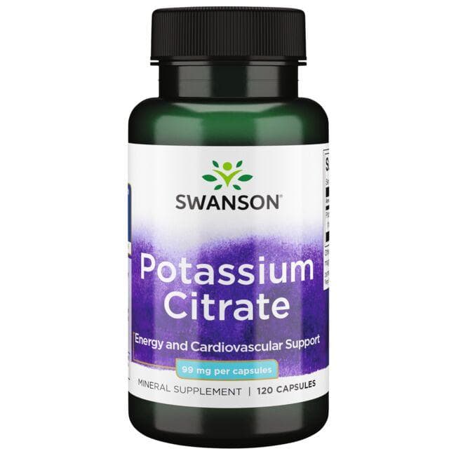 Potassium Citrate - Kalio citratas - 99 mg - N120 - Swanson