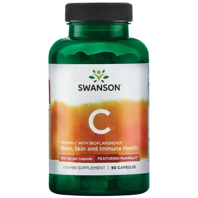 Vitamin C with Bioflavonoids - Vitaminas C - 500 mg - N90 - Swanson