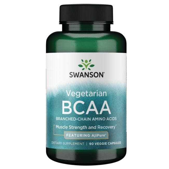 Vegetarian BCAA - Aminorūgštys - AjiPure - N90 - Swanson