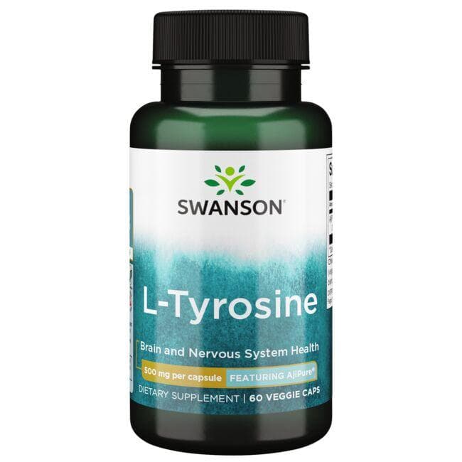 L-Tyrosine - 500 gr - N60 - L-Tirozinas su AjiPure - Swanson - Vaistine1.lt