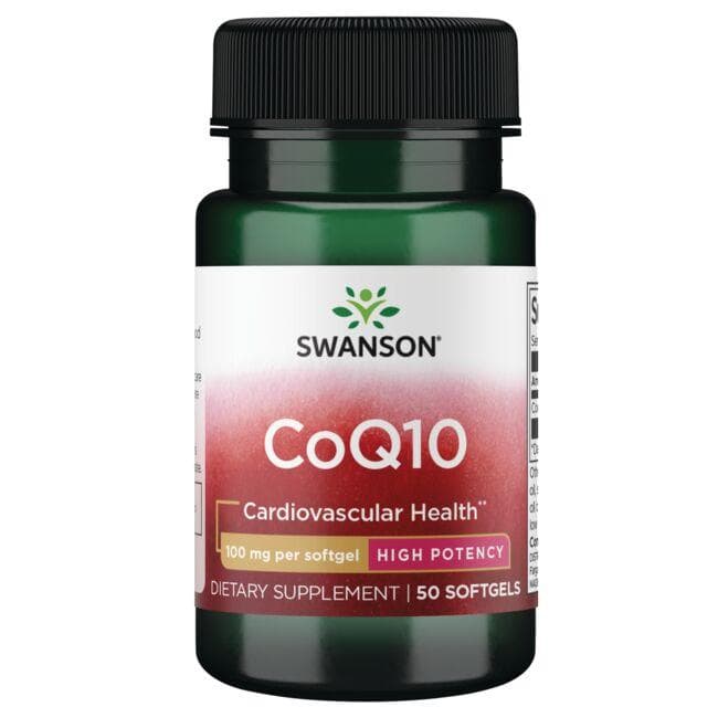 CoQ10 - High Potency - Kofermentas - 100 mg - N50 - Swanson