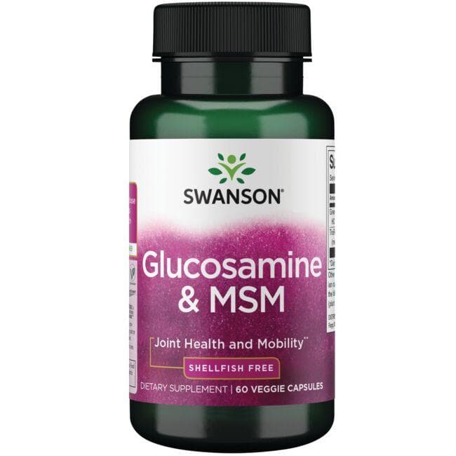 Glucosamine & MSM - N60 - Swanson - Vaistine1.lt