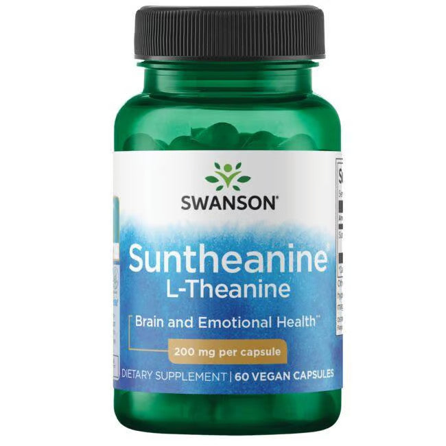 Suntheanine L-Theanine - 200 mg - N60 - L-Teaninas - Swanson - Vaistine1.lt