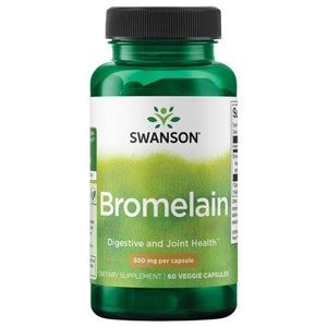 Bromelain - 500 mg - N60 - Bromelainas - Swanson - Vaistine1.lt