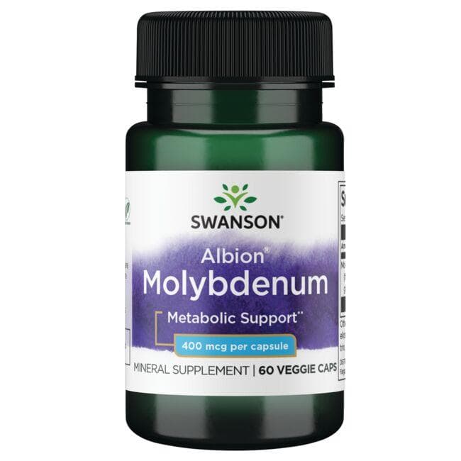 Albion Molybdenum - Molibdenas - 400 mcg - N60 - Swanson