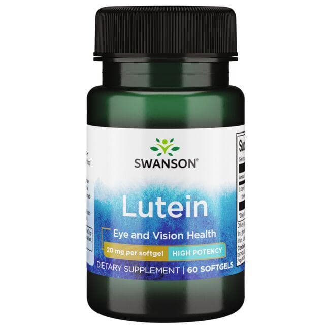 Lutein - High Potency - Liuteinas - 20 mg - N60 - Swanson