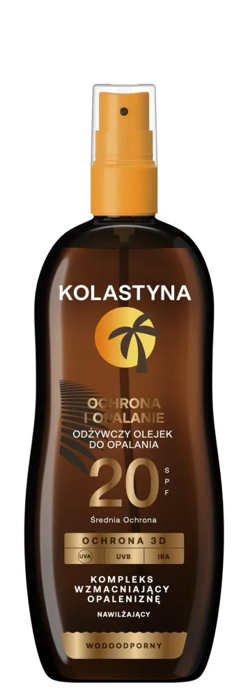 Tanning oil spray SPF20 150ml - Kosmetika