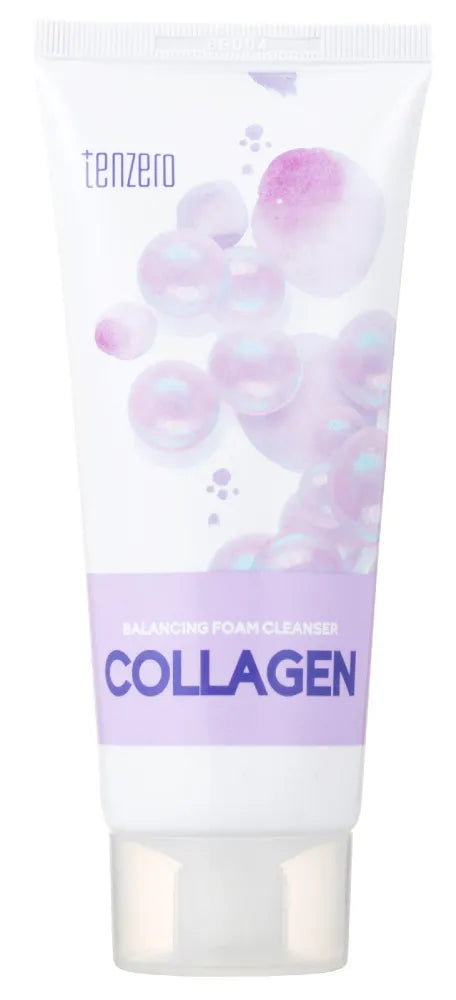 TENZERO Face Wash Pianka Balancing Kolagenas 100 ml - Kosmetika
