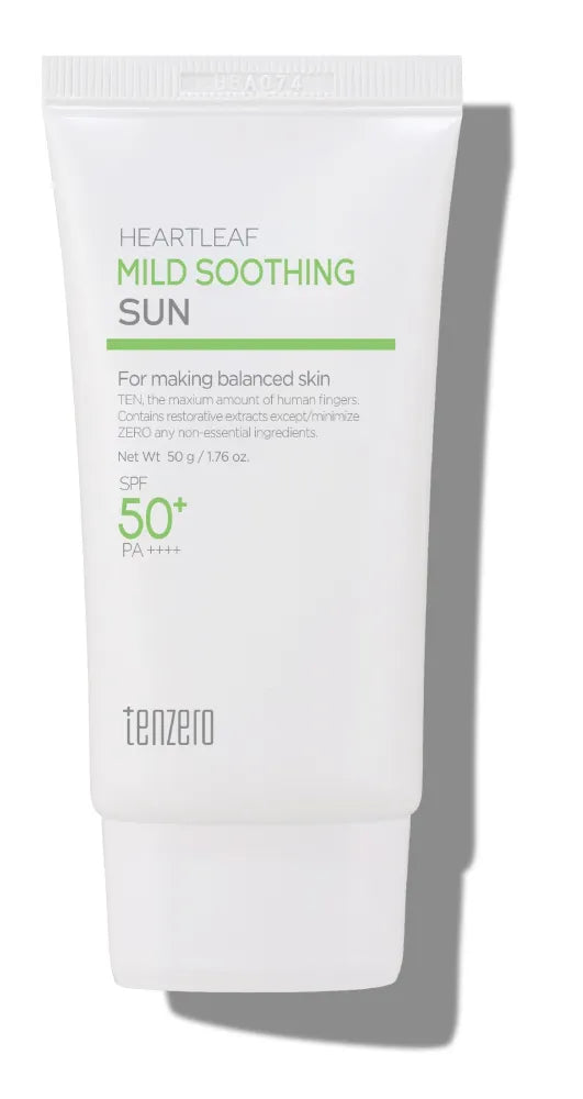 TENZERO Regenerating Face Cream SPF 50+ su Heartleaf 50 ml - Kosmetika