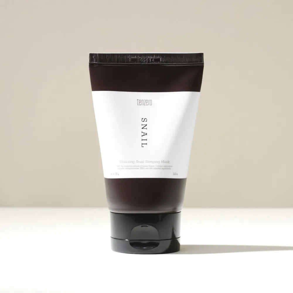 TENZERO Revitalizuojanti Naktinė Veido Kaukė Sraigė 100 g - Kosmetika