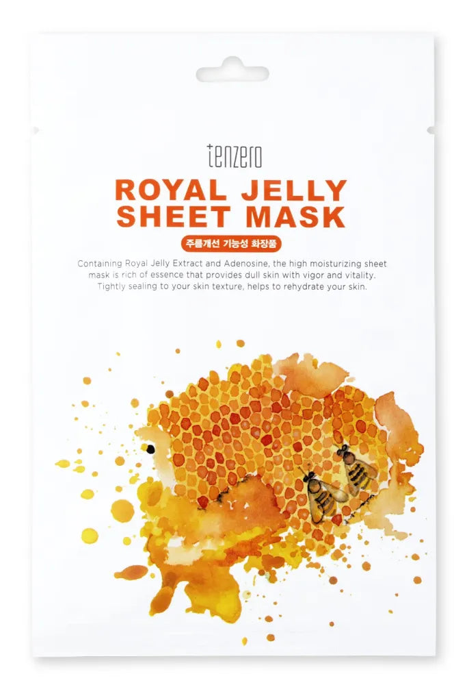 TENZERO Sheet Mask Royal Jelly 25 ml - Kosmetika