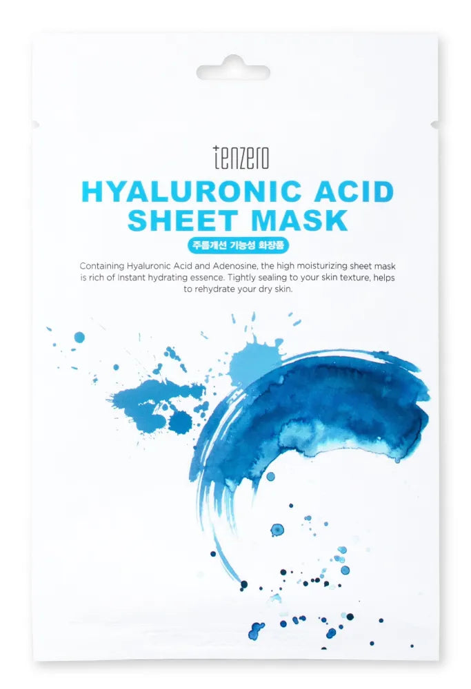 TENZERO sheet mask with hyaluronic acid - Kosmetika