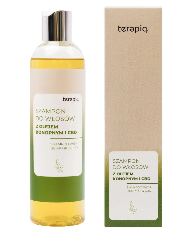 Terapiq CBD plaukų šampūnas su kanapių aliejumi ir 300 ml - Kosmetika