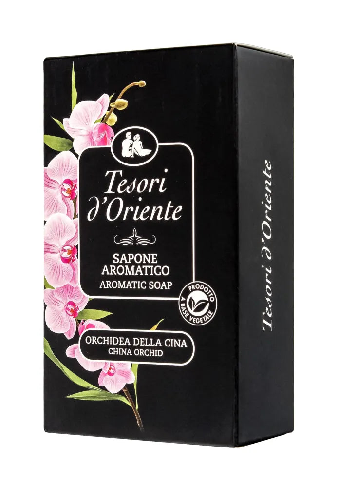 TESORI D’ORIENTE Aromatic Bar Soap - Kinų orchidėja 125g - Kosmetika
