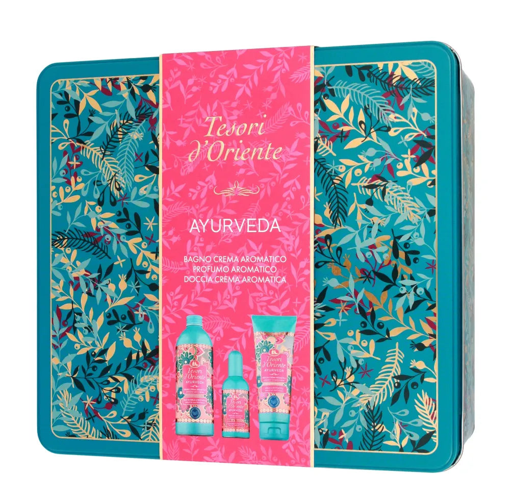 TESORI d’Oriente Dovanų rinkinys Eau de Toilette + Vonios putos + Ajurvedos dušo gelis - Kosmetika