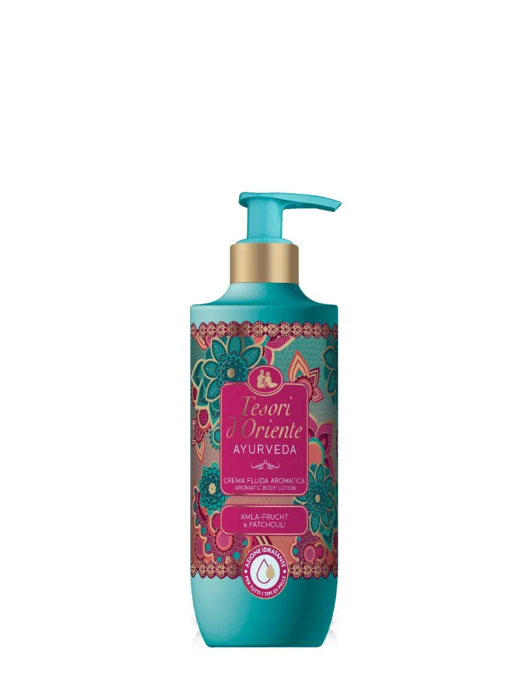 TESORI D’ORIENTE Moisturizing Ayurveda Body Lotion 400 ml. - Kosmetika