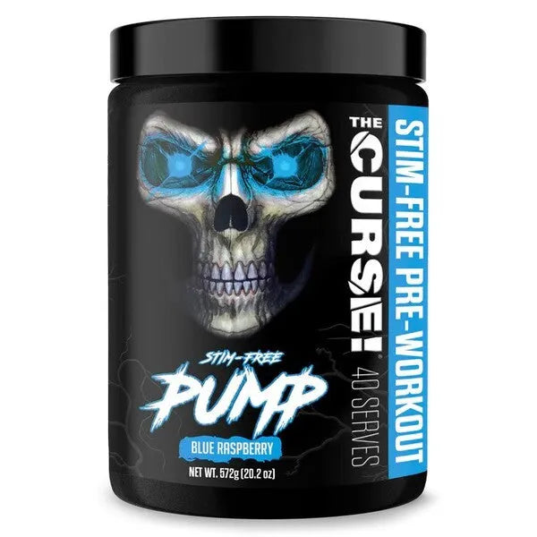 The Curse! Stim-Free Pump Blue Raspberry - 572g - JNX Sports - Sporto papildai