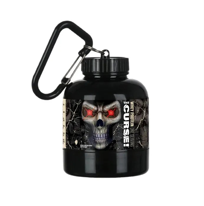 The Curse! Whey Protein Bottle Keychain & Funnel - JNX Sports - Sporto papildai