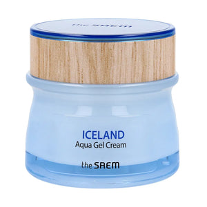 The SAEM Iceland Aqua Gel Cream Veido Gelis 60ml - Kosmetika